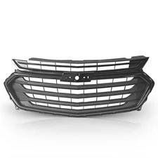 Front Bumper Black Upper Grille Fit 2018 -2021 Chevrolet Traverse