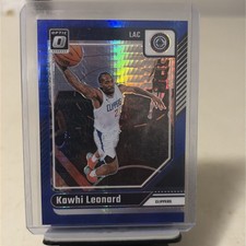 2024-25 Panini Donruss Optic - Kawhi Leonard #141 Blue Hyper Prizm /175