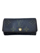 Louis Vuitton Multicle 4 Monogram Canvas/Leather/Brw/Men//