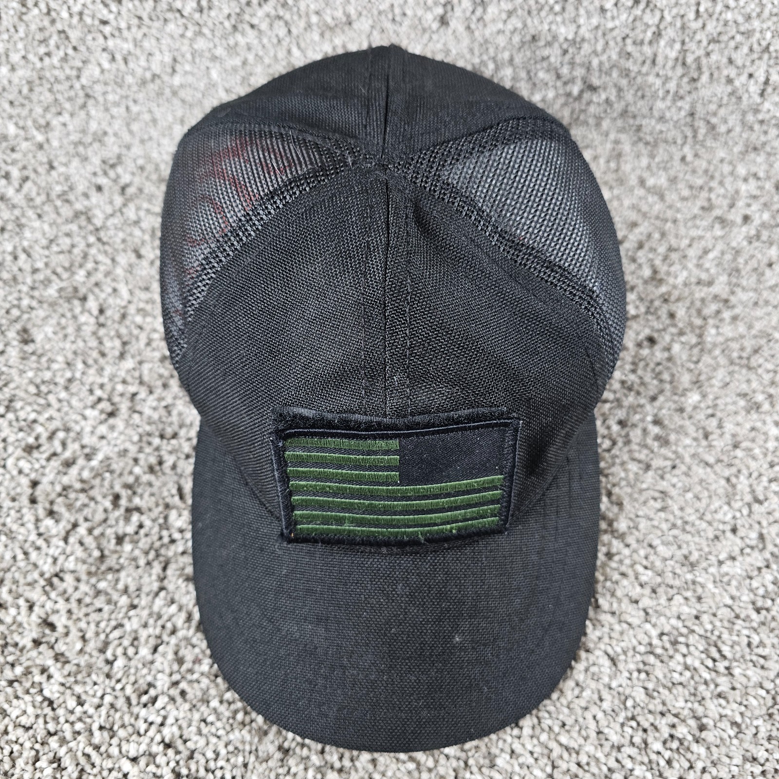 GoRuck Hat Cap Black Mesh Panel Strapback USA Mad… - image 2