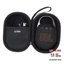 Case for JBL Clip 5/4 Ultra-Portable Waterproof for JBL Clip 5/4 Speaker Black