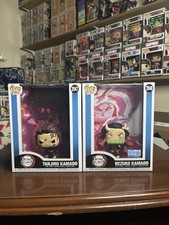 Juego de póster Funko Demon Slayer: Kimetsu No Yaiba Nezuko Kamado and Tajiro Kamado