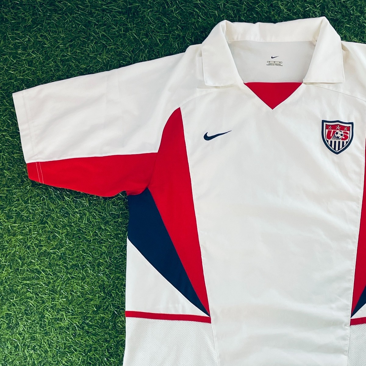 ナイキ　アメリカ代表　ユニフォーム　2002 ワールドカップ United States 2002 Official Jersey Shirt Kit – Size M – USA, World