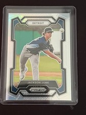 Jackson Jobe 2024 Panini Prizm Prospect Silver Prizm #249 - Detroit Tigers