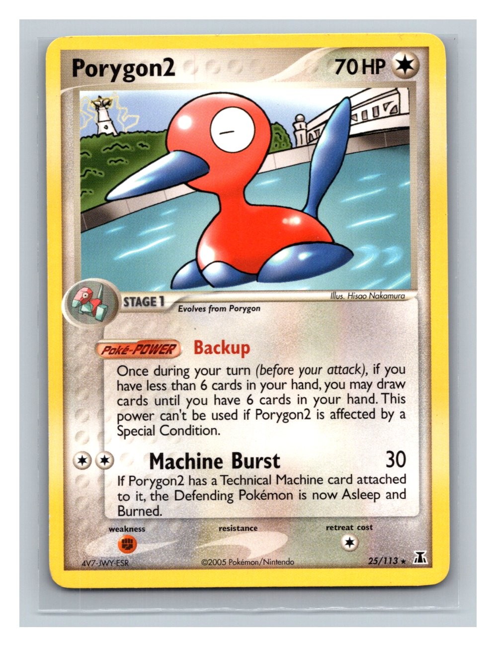 Porygon2 #25/113 Delta Species Pokemon Card TCG