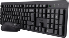 Ymo II Pack Clavier Et Souris Sans Fil AZERTY Français, Noir