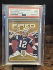 2017 Donruss Elite Tom Brady Fired Up Orange 2/25 New England Patriots 🔥🔥🔥🔥