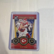 2024 PANINI DONRUSS NOAH GRAY CHAMP IS HERE FOOTBALL CARD CHIEFS NFL 15