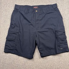 TRU-SPEC Men's 24-7 Series Tactical Cargo Shorts Navy Blue Sz 40 9" Inseam