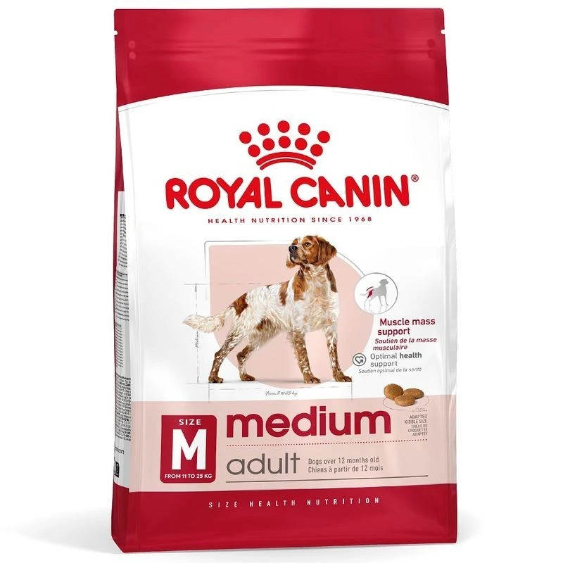 Royal Canin Medium Adult Dry Dog Food 11-25kg Balanced Nutrition 15kg
Opens in a new window or tab