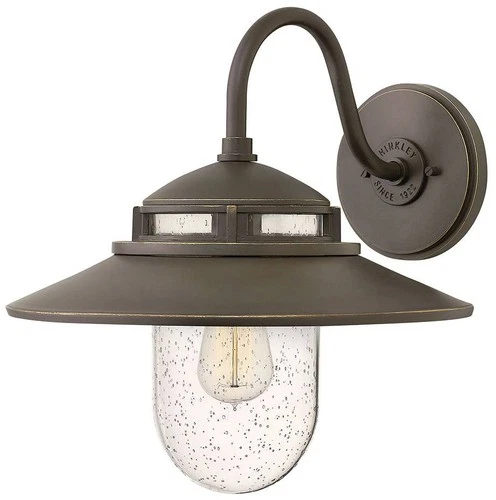 Hinkley Atwell 15 1/4"H Oil Rubbed Bronze Outdoor Wall Light - Picture 1 of 10