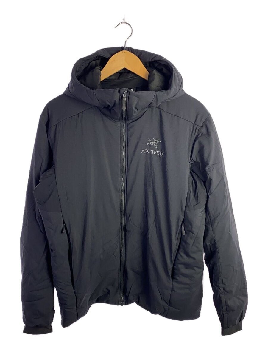 Giacca nylon ARC'TERYX nera stampata taglia S guscio leggero #EG CZA