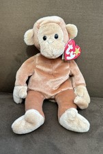 Vintage TY 1995 Beanie Baby BONGO Monkey w/ Tag