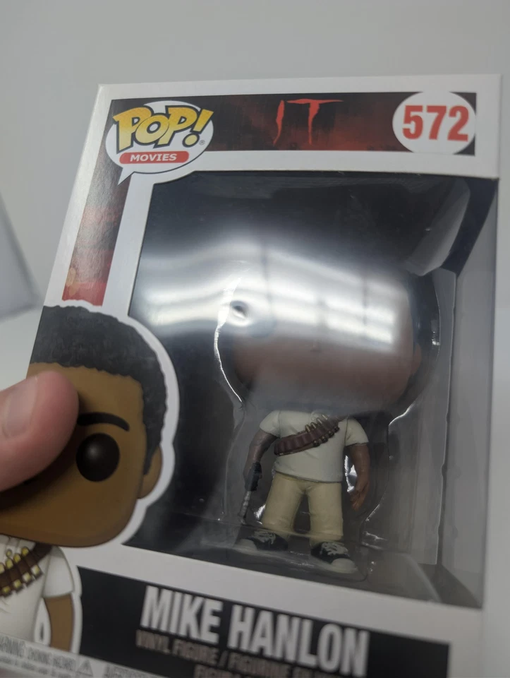 Коллекционная виниловая фигурка ужасов FUNKO Pop фильмы IT Mike Hanlon No572 2018 - Изображение 2 из 4