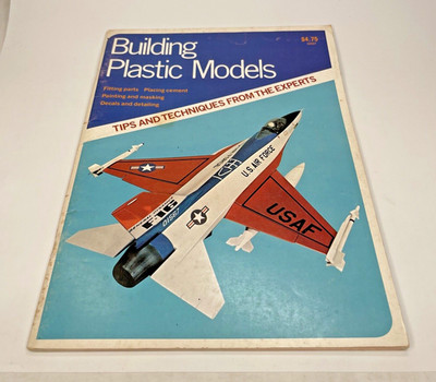  Paperback Building Plastic Models Kalmbach Books Tips and Techniques USA 3rd Ed