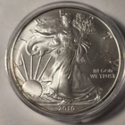 2010 Silver Eagle $1 Dollar 1oz Uncirculated .999 -In Capsule
