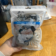 Blisstime Anti-Lost Adjustable Wrist Link Kids Leash Gray/Blue