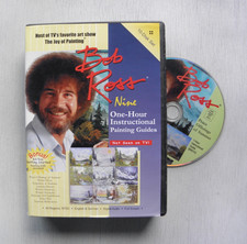 Bob Ross: The Joy of Painting Nine One-Hour Instructional Guides 10-DVDs Set