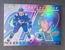 2024-25 Upper Deck Jonathan Lekkerimaki Rookie Reflections #RR-18 Mint Insert