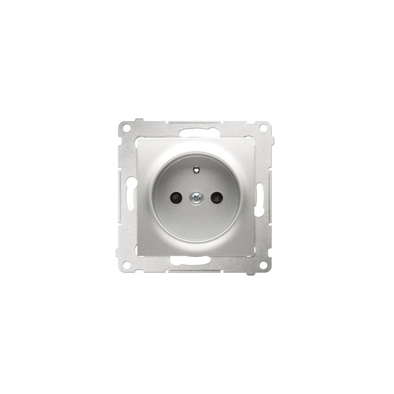 16A IP20 Single Socket with Simon 54 Panel DGZ1Z.01/43