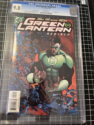 Green Lantern: Rebirth #2 First PRINTING( 2005) CGC 9.8 TOP POP WHITE Pages
