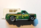Vintage 1974 Hot Wheels Dragon Backwoods Bomb Camper Green Diecast Truck