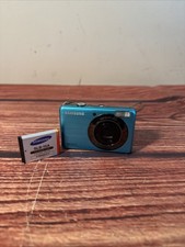Samsung SL202 Blue 10.2MP Digital Camera with Battery - TESTED