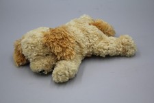 Animal Alley Tan Yellow Puppy Dog Plush 9" Stuffed Animal Toy Vintage 2000 RARE