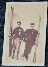 Monopol Sport Photos 1932 Card Image 137 Gebrüder Lantschner Tirol Skier