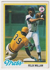 1978 Topps #505 Felix Millan New York Mets