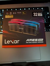 Lexar ARES Gen2 RGB DDR5 RAM 32GB Kit 2 2 x 16GB 6000MHz CL26 UDIMM DRAM CL26-36