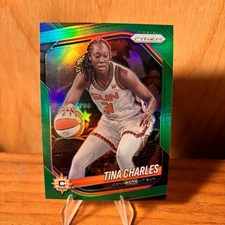 2025 Panini Prizm WNBA Tina Charles Green Prizm #3