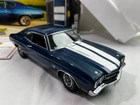 1/18 SCALE Exact Detail Replicas 1970 Chevrolet Chevelle SS LS5 Fathom Blue