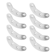 4 Pairs Shoe Heel Taps Sole Repair Pad Plates for Boots Replacement
