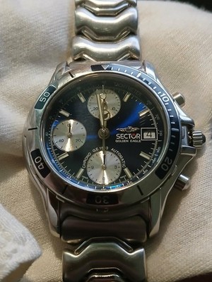Swiss Made Sector Golden Eagle 1500 Valjoux 7750