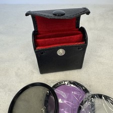 Zeikos 58mm Lens Filter Set w/ Case UV CPL FLD Camera Lens Bundle