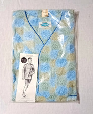 SEARS PILGRIM MEN'S PAJAMA SET ALL COTTON SHORT SLEEVE KNEE LENGTH 38-40 SEALED