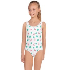 Flamingo Leaf Kids Swimsuit