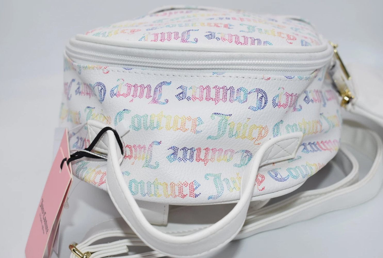 Juicy Couture Pullout Pouch Backpack in Multi-White — image 5