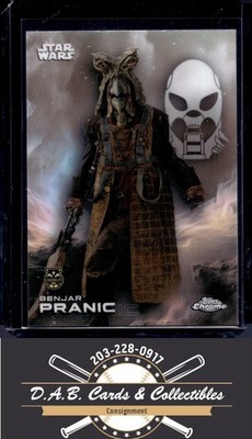 2025 TOPPS CHROME STAR WARS 107 BENJAR PRANIC SKELETON CREW REFRACTOR K02