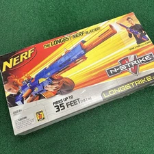 Nerf N-Strike Longstrike CS-6 Dart Blaster 2010 Brand New in Box! NERF BLASTER