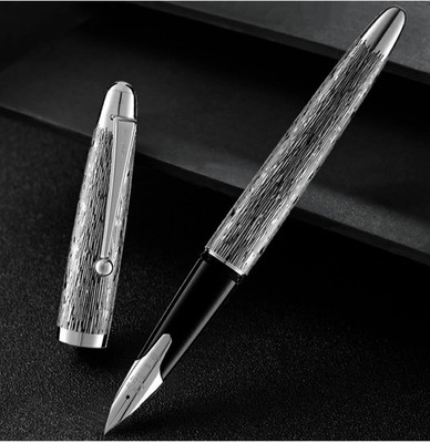 Pilot Silvern Sterling Silver 18K Fountain Pen Tsumugi Fine FK-5MS-TU-F Japan