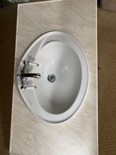 bathroom Sink complete with taps and counter top