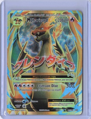 M Charizard EX (Full Art) #101/108 XY - Evolutions