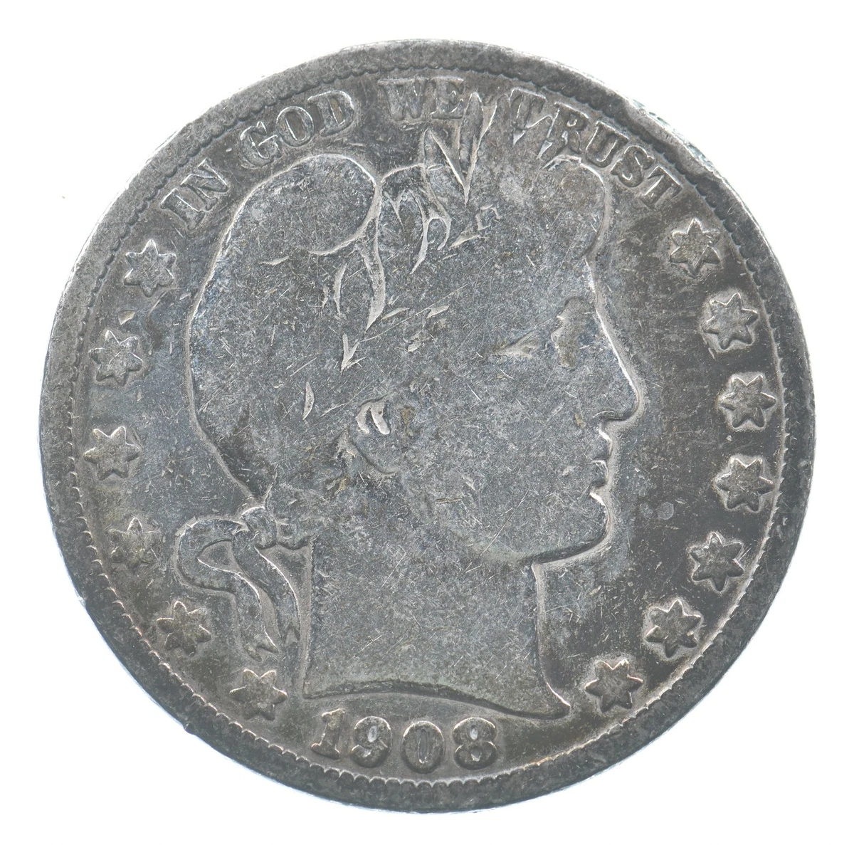 1908 Year Barber Half Dollars (1892-1915) for sale | eBay