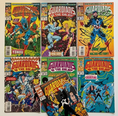 Guardians of The Galaxy #44 bis #50 Dagger of The Mind (Marvel 1994) 7 x sehr guter Zustand & fast neuwertig