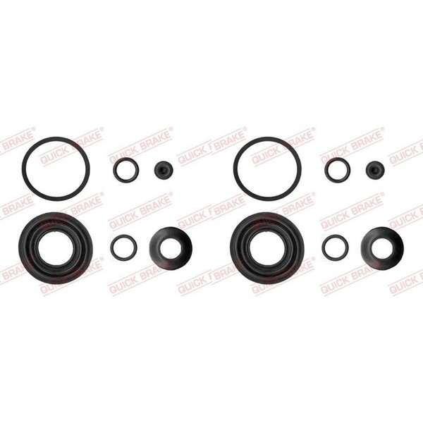 2X Quick Brake Reparatursatz Bremssattel Hinten Passend FüR Fiat Multipla Stilo-image