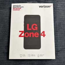 Verizon Wireless smartphone LG Optimus Zone 4 Prepaid 16GB - NEW In Box