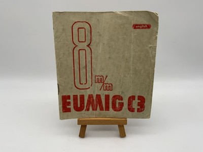 Eumig C3 Instruction Bedienungsanleitung Englisch