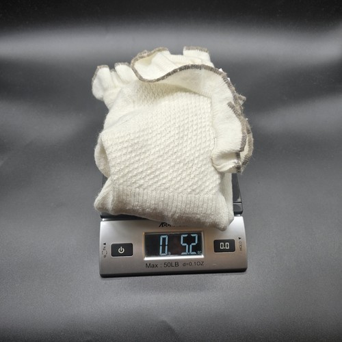 Janie And Jack Sweater Dress 18-24 Mos. Ivory Gray Wool Cashmere Blend *FLAWED* - Picture 13 of 13